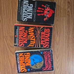 Stephen King Book Set - Nightmares & Dreamscapes, The Talisman and THINNER